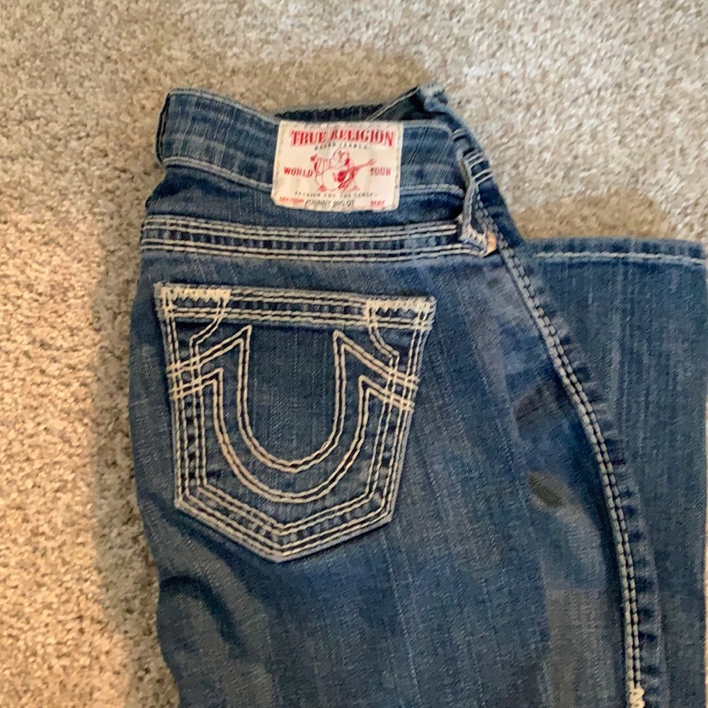 True Religion Johnny Big QT jeans.